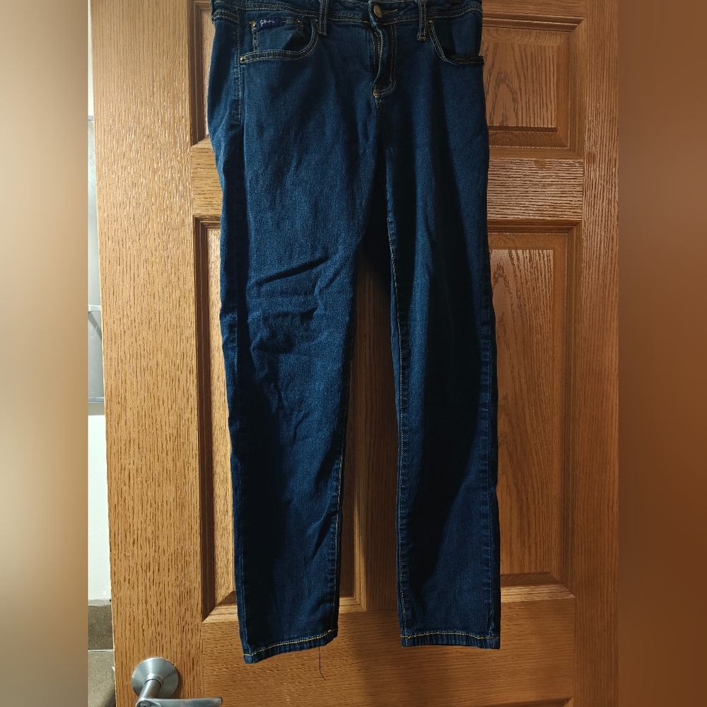 Women's Flavour Blue Jeans By Bubble Gum Size 10